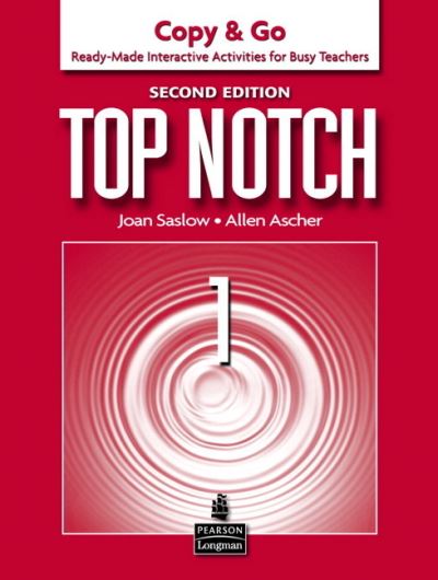 Cover for Saslow · Top Notch 1 Copy &amp; Go (Book)