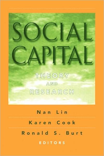 Cover for Rene Dubos · Social Capital: Theory and Research (Paperback Book) (2001)