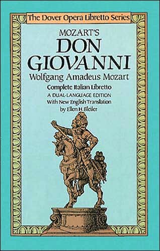 Cover for Wolfgang Amadeus Mozart · Don Giovanni (Dover Opera Libretto Series) (Italian and English Edition) (Paperback Book) [Italian And English edition] (1985)
