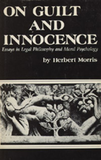 Cover for Herbert Morris · On Guilt and Innocence (Paperback Book) [New Ed edition] (1979)