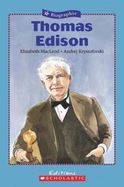 Cover for Elizabeth MacLeod · Thomas Edison (Book) (2008)