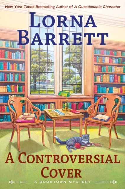 Lorna Barrett · A Controversial Cover (Hardcover Book) (2024)