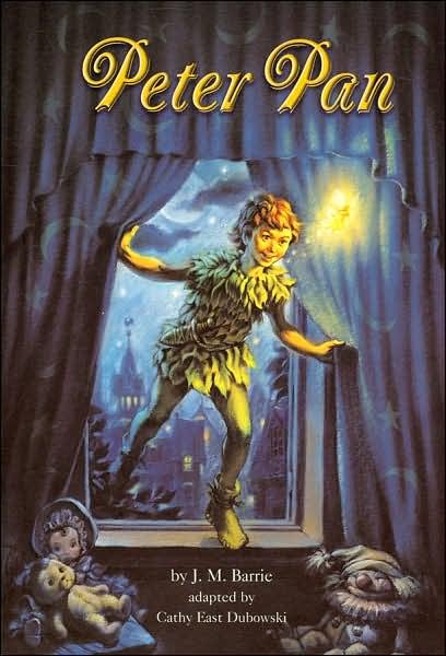 Cover for J.M. Barrie · Peter Pan - A Stepping Stone Book (TM) (Pocketbok) [Random House Bullseye Books edition] (1991)
