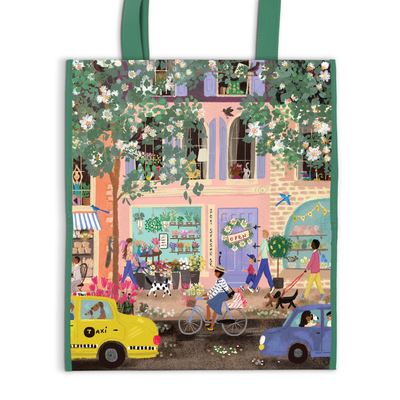 Joy Laforme Spring Street Reusable Shopping Bag - Galison - Merchandise - Galison - 9780735381445 - 18. januar 2024