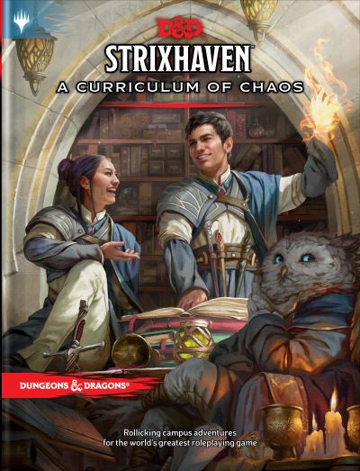 Cover for Wizards RPG Team · Strixhaven - Curriculum of Chaos: Dungeons &amp; Dragons (DDN) - Dungeons and Dragons (Hardcover bog) (2021)