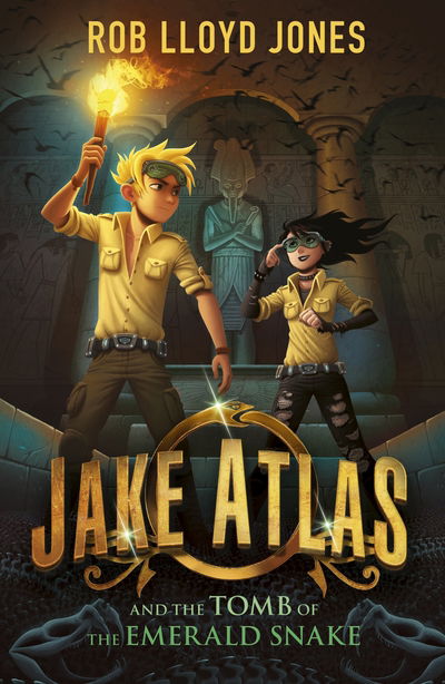 Cover for Rob Lloyd Jones · Jake Atlas and the Tomb of the Emerald Snake - Jake Atlas (Paperback Bog) (2017)