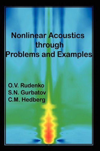 Cover for Sn Gurbatov Cm Hedberg Ov Rudenko · Nonlinear Acoustics Through Problems and Examples (Paperback Book) (2010)