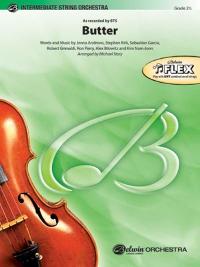 Cover for Alfred Music · Butter (Paperback Book) (2022)