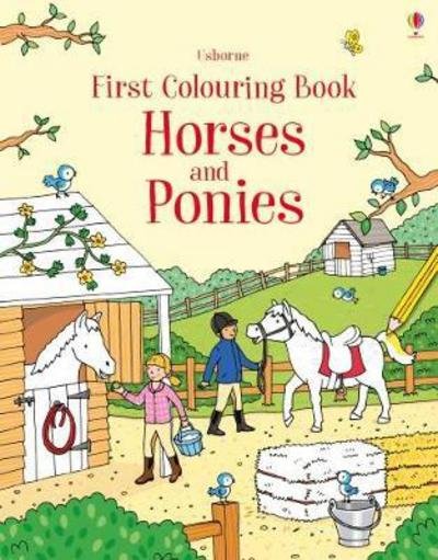 Cover for Jessica Greenwell · First Colouring Book Horses and Ponies - First Colouring Books (Paperback Bog) (2018)