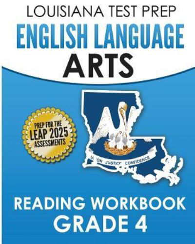 Cover for Test Master Press Louisiana · LOUISIANA TEST PREP English Language Arts Reading Workbook Grade 4 (Pocketbok) (2016)