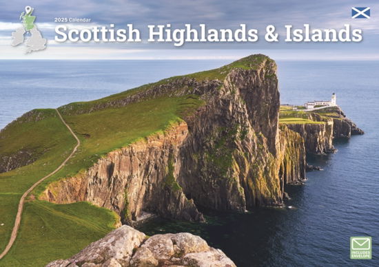 Cover for Carousel Calendars · Scottish Highlands &amp; Islands A4 Calendar 2025 (Paperback Book) (2024)