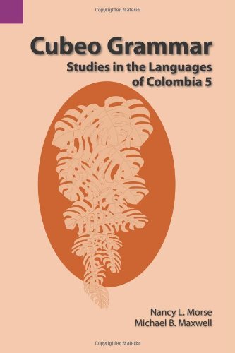 Cover for Michael B Maxwell · Cubeo Grammar: Studies in the Languages of Colombia 5 (Sil International and the University of Texas at Arlington Publications in Linguistics, Vol. 130) (Pocketbok) (1999)