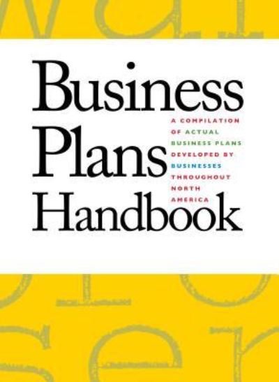 Cover for Gale · Business Plans Handbook: a Compilation of Business Plans Developed by Individuals Throughout North America (Hardcover bog) (2015)