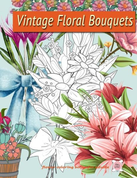 Cover for Attic Love · Vintage Floral Bouquets (Paperback Book) (2019)