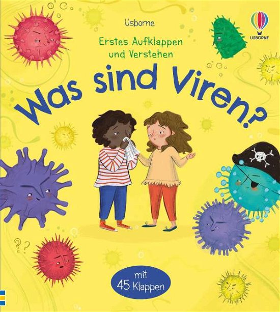Cover for Katie Daynes · Erstes Aufklappen und Verstehen: Was sind Viren? (Gebundenes Buch) (2021)