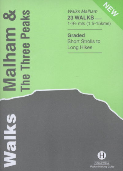 Cover for Richard Hallewell · Walks Malham and the Three Peaks - Hallewell Pocket Walking Guides (Paperback Book) (2021)
