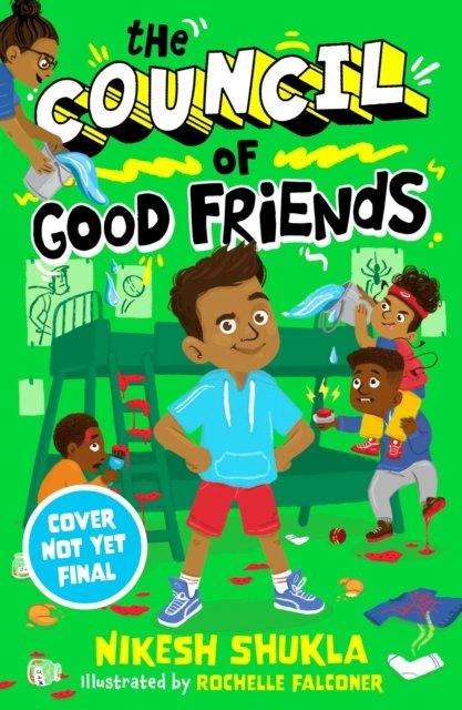 Cover for Nikesh Shukla · The Council of Good Friends (Pocketbok) (2023)