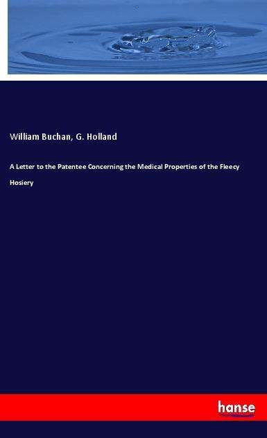 Cover for Buchan · A Letter to the Patentee Concern (Book)