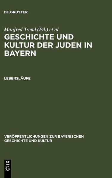 Cover for Claus Grimm · Geschichte u.Kultur d.Juden i.Bay.Leben (Book) (1988)