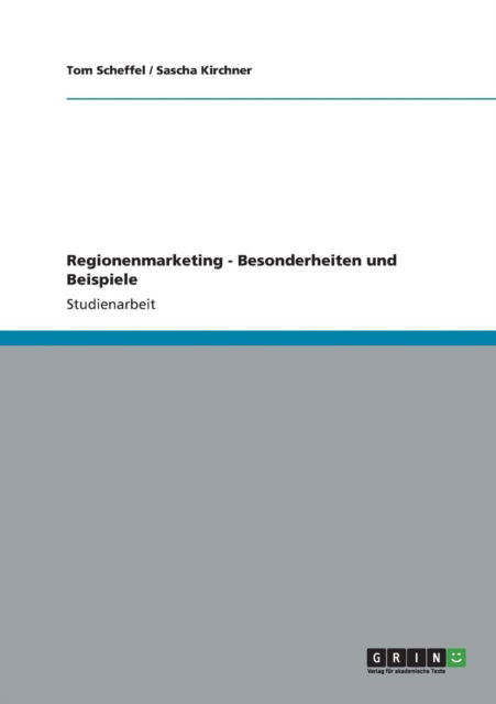 Cover for Scheffel · Regionenmarketing - Besonderhe (Book) (2012)