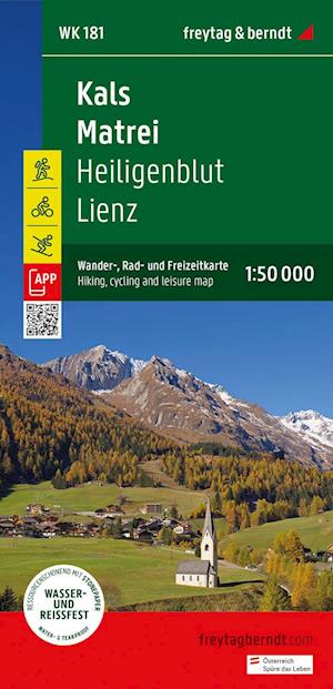 Kals, Heiligenblut, Matrei, Lienz - Wander-Rad-Freizeitkarte (Kartor) (2024)