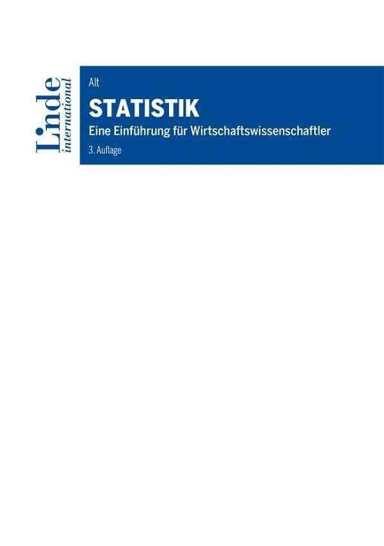 Statistik - Alt - Books -  - 9783714303445 - 