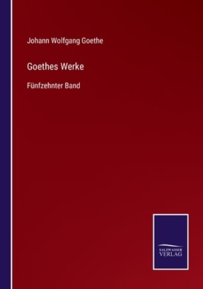 Goethes Werke - Johann Wolfgang Goethe - Libros - Salzwasser-Verlag Gmbh - 9783752527445 - 2 de noviembre de 2021