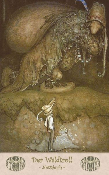 Cover for Elizabeth M Potter · Der Waldtroll - Notizbuch (Trolle und Goblins): Notebook, Fantasy, Fantasie, Fee, Marchen, Saga, Sage, nordisch, Elfen, verzaubert, Zauber, Meerjungfrau, Einhorn, Riese, Prinz, Prinzessin, Burg, Wald, Postkarten, sammeln, Original, Post, Briefmarke, Klass (Paperback Book) (2018)