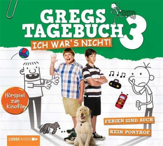 Cover for Kinney · Gregs Tagebuch, Ich war's ni. CD (Book)