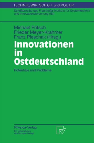 Cover for Michael Fritsch · Innovationen in Ostdeutschland (Paperback Book) [1998 edition] (1998)