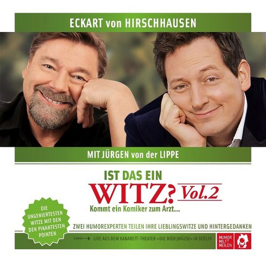 Cover for Dr.med.von Hirschhausen,eckart; Von Der Lippe, · Ist Das Ein Witz? Kommt Ein Komiker Zum Arzt... (CD) (2014)
