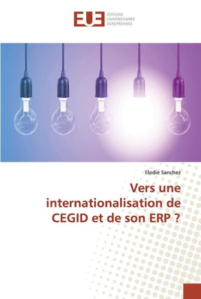 Cover for Sanchez · Vers une internationalisation d (Book) (2019)