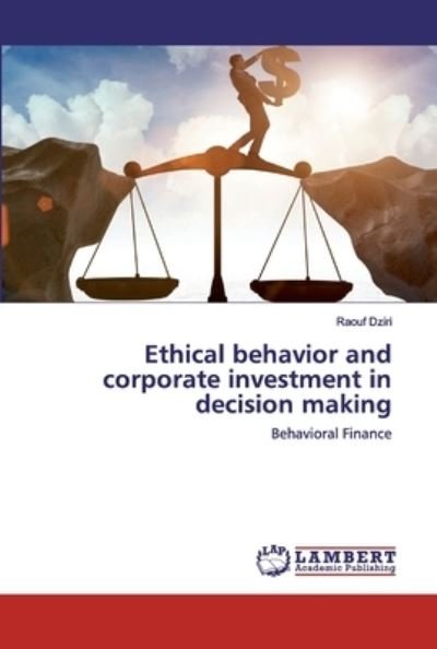 Cover for Dziri · Ethical behavior and corporate in (Bok) (2020)