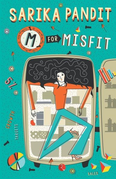 Cover for Sarika Pandit · M for Misfit (Paperback Book) (2014)