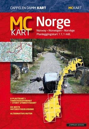 Cover for Cappelen Damm · CK: MC-kart Norge (Buch) (2019)