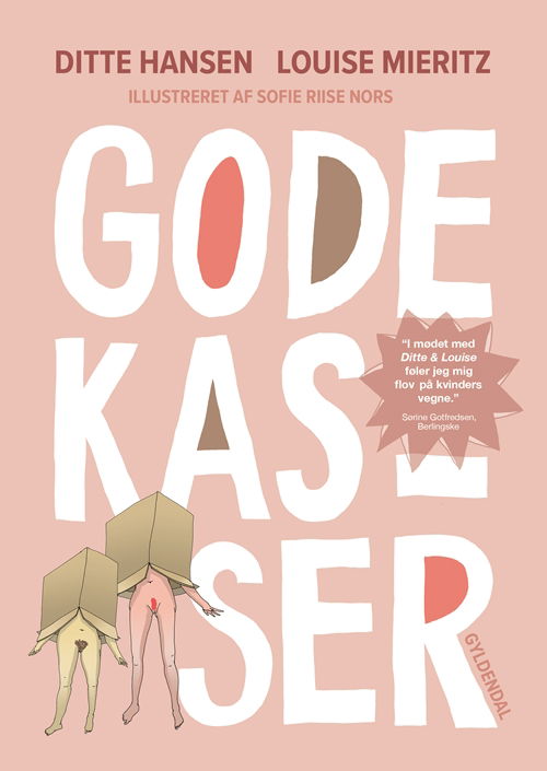 Cover for Ditte Hansen; Louise Mieritz · Gode kasser (Sewn Spine Book) [1.º edición] (2019)