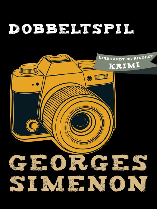 Cover for Georges Simenon · Dobbeltspil (Sewn Spine Book) [1.º edición] (2018)