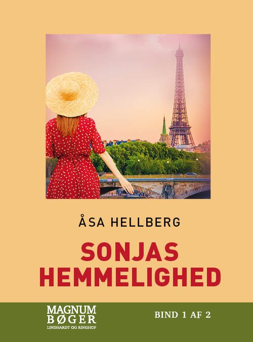 Cover for Åsa Hellberg · Sonjas hemmelighed (Storskrift) (Indbundet Bog) [2. udgave] (2019)