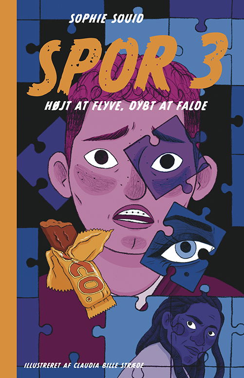 Cover for Sophie Souid · SPOR 3: Højt at flyve, dybt at falde (Bound Book) [1st edition] (2025)