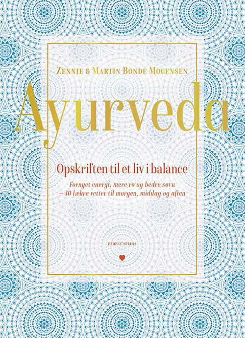 Cover for Martin og Zennie Bonde Mogensen · Ayurveda (Bound Book) [1º edição] (2019)