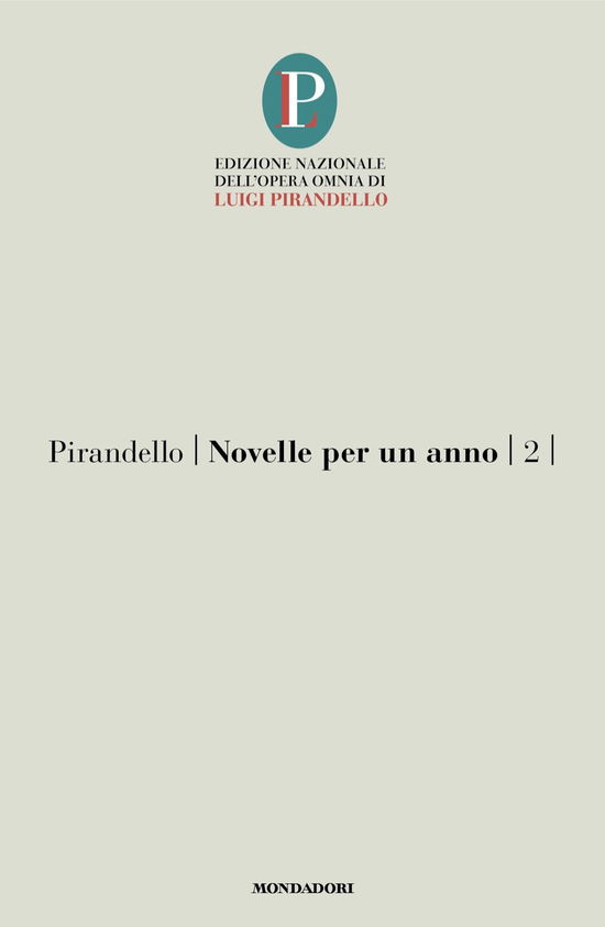 Cover for Luigi Pirandello · Novelle Per Un Anno #02 (Book)