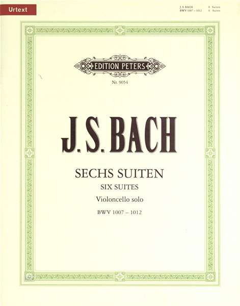 Cover for Bach · Cello Suites BWV 1007-1012 for Cello Solo (Sheet music) (2001)
