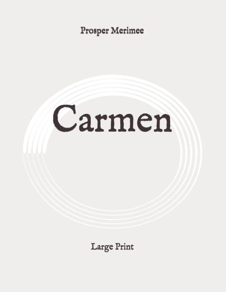 Cover for Prosper Merimee · Carmen (Paperback Book) (2020)