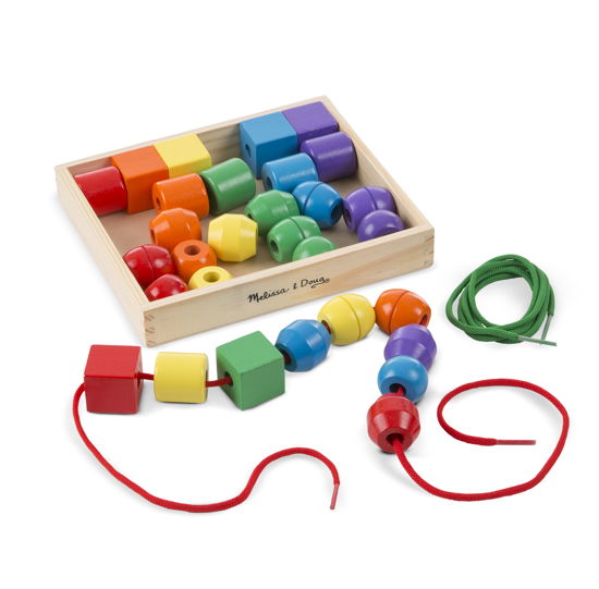 Melissa And Doug - Primary Lacing Beads - Melissa And Doug - Produtos - Melissa and Doug - 0000772105446 - 26 de junho de 2017