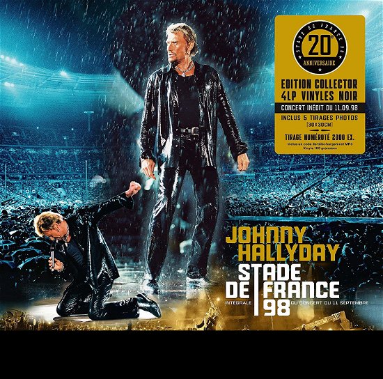 Stade De France 98 - Johnny Hallyday - Muziek - UNIVERSAL - 0600753852446 - 14 december 2018