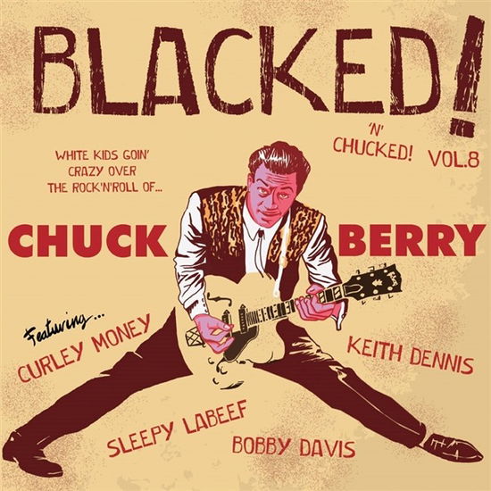 Cover for Various Artists · Blacked! 'N' Chucked!: Blacked! Vol. 8 (7&quot; Vinyl Single) (LP) (2024)