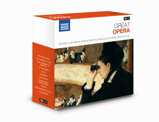 Cover for Great Opera / Various · Great Opera (CD) [Box set] (2012)
