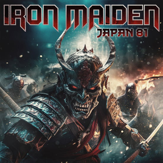 Cover for Iron Maiden · Japan 81 (Red W/ White Splatter Vinyl 2Lp) (VINYL) (2025)