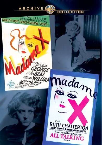 Wac Double Features: Madame X (1929 & 1937) - Wac Double Features: Madame X (1929 & 1937) - Movies - MGM - 0883316258446 - June 15, 2010