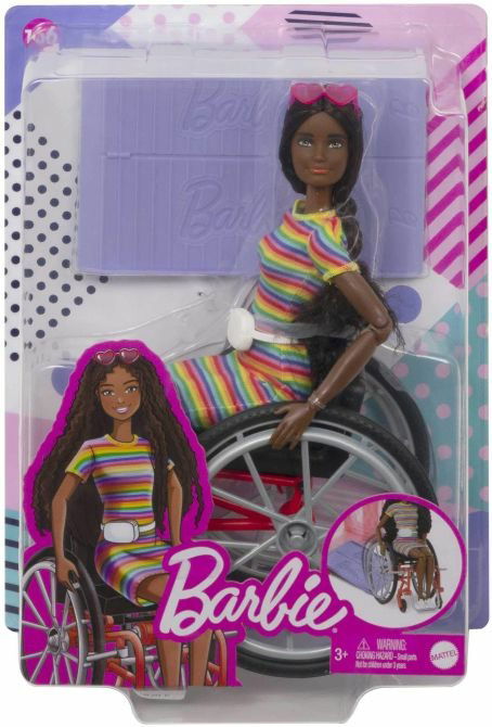 Barbie Fashionista and Wheelchair Brunette Toys MERCH 2020